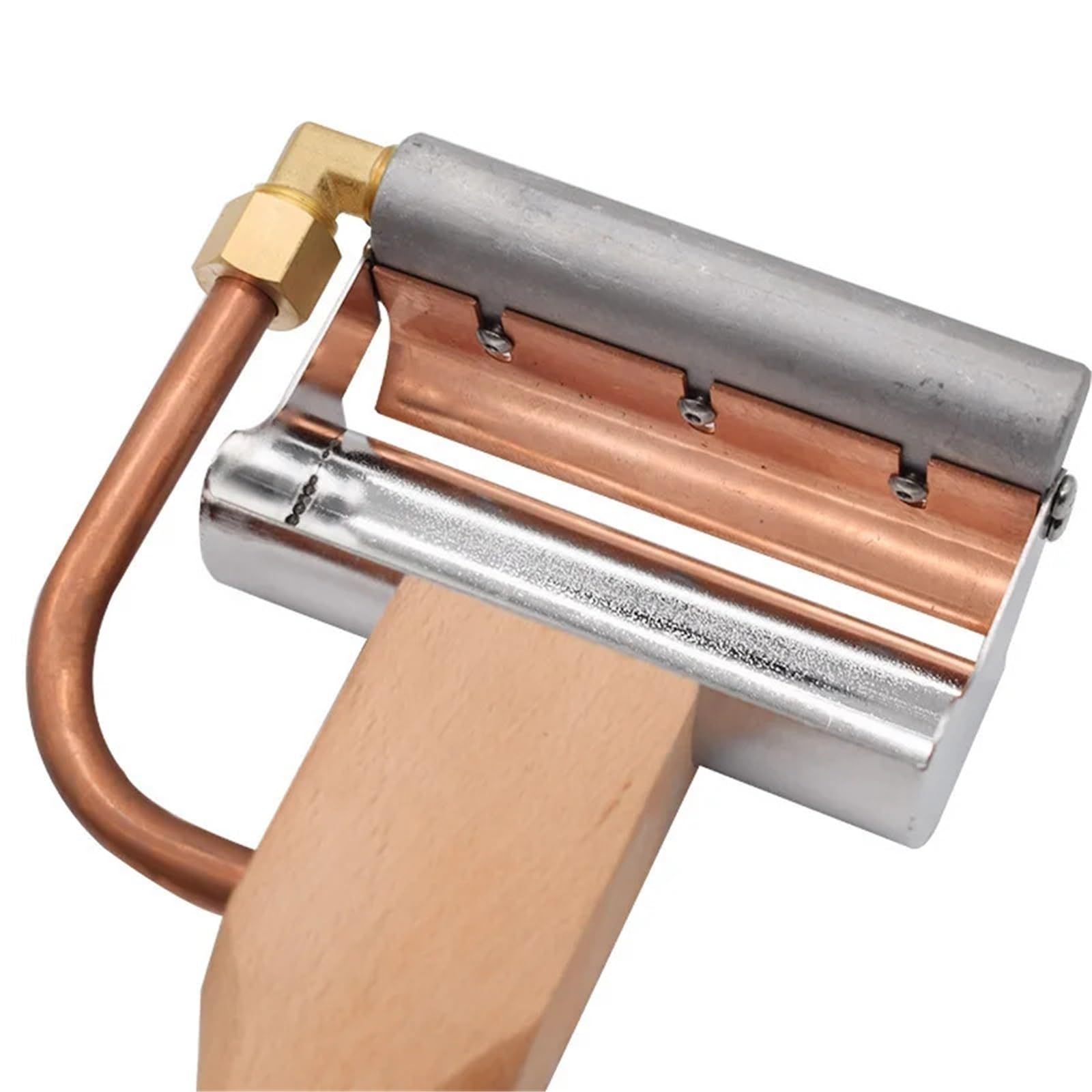 Strumenti per l'apicoltura, Attrezzatura For Apicoltura: Coltello For La Smielatura Riscaldato Elettricamente Con Manico In Legno, Forchetta For