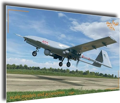 Clear Prop CP4809 - 148 - Bayraktar TB2 Vehículo aéreo no tripulado kit de modelo de plástico