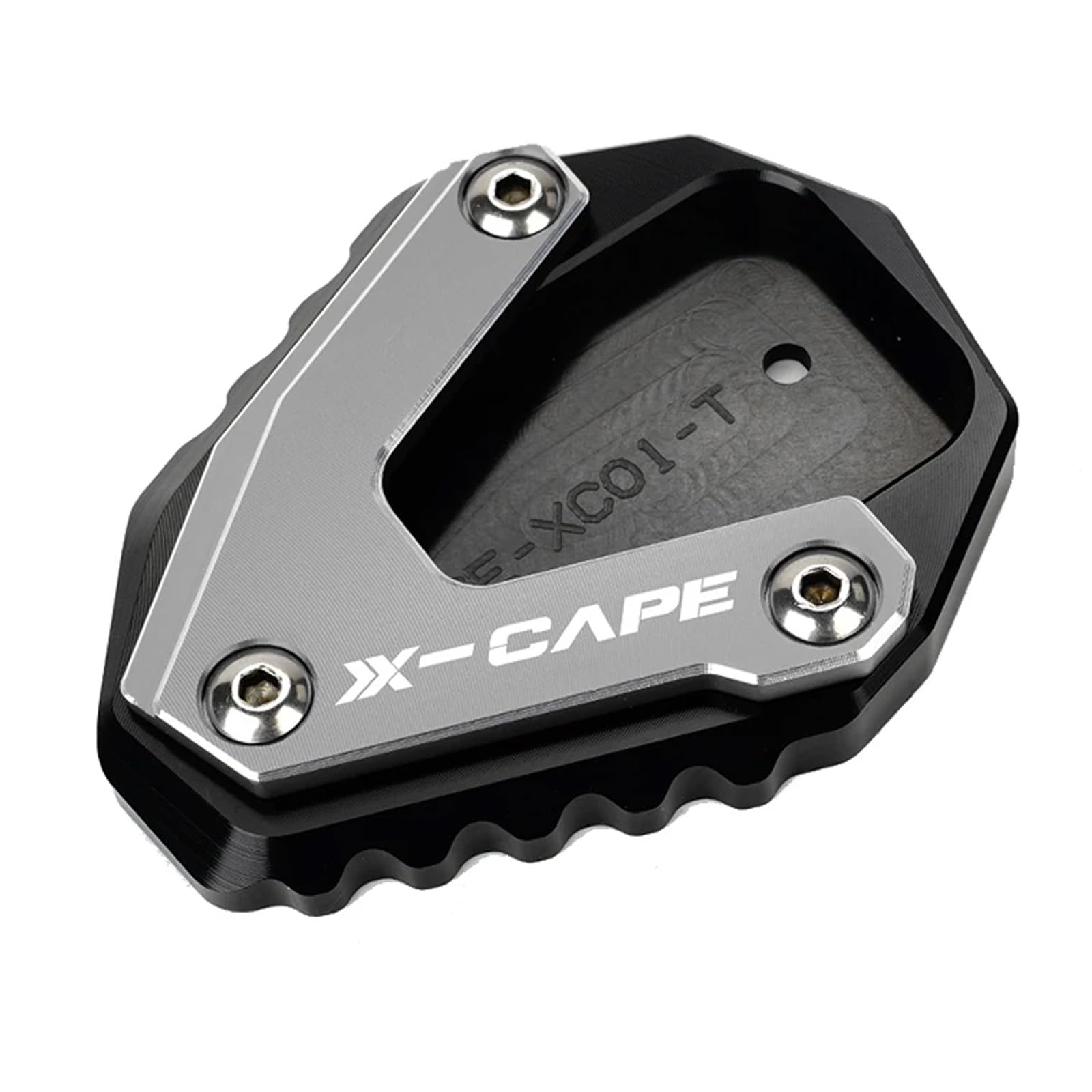 Per Moto Morini XCape X Cape X-Cape 650 650X 2022 2023 Moto Alluminio Supporto Cavalletto Laterale Extension Piastra Accessori (Grigio)