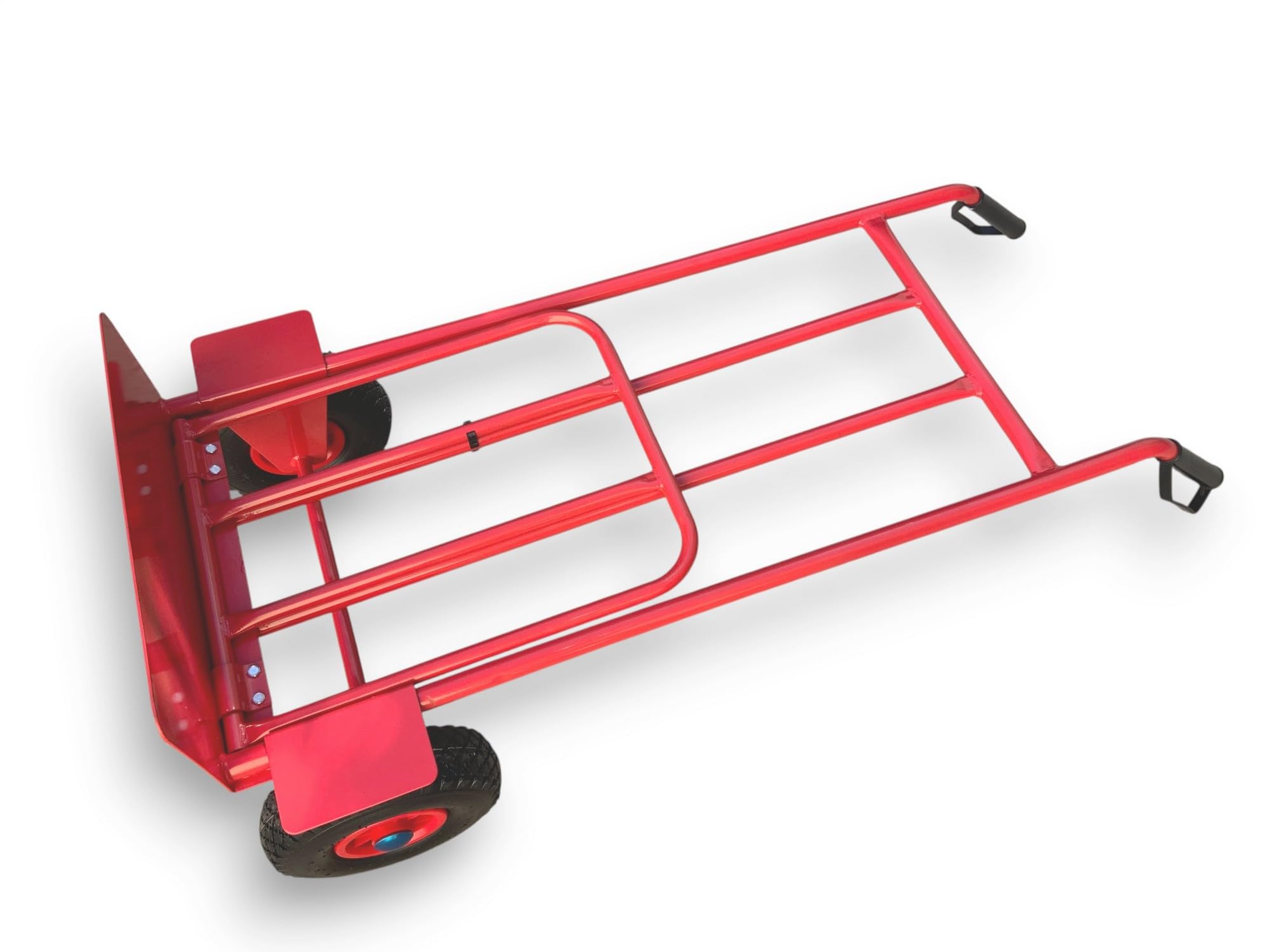 Kibros Chariot Diable manutention 180 kg Plateau pivotant Roues gonflables | Charge 180 kg, plateau pivotant repliable, roues gonflables Ø 260 mm, déménagement transport manutention.