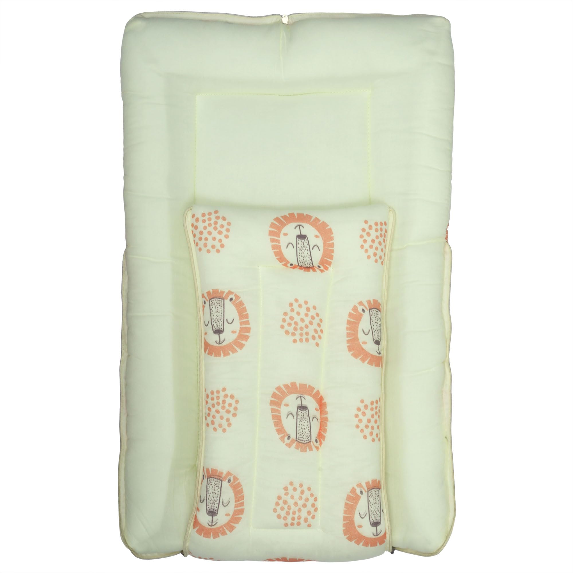 1ST STEP 100% Muslin Cotton 3 in 1 Baby Bed, Sleeping Bag & Carry Nest, Cotton Baby Bedding for New Born & Infant, Portable Bassinet, for Baby  image 3