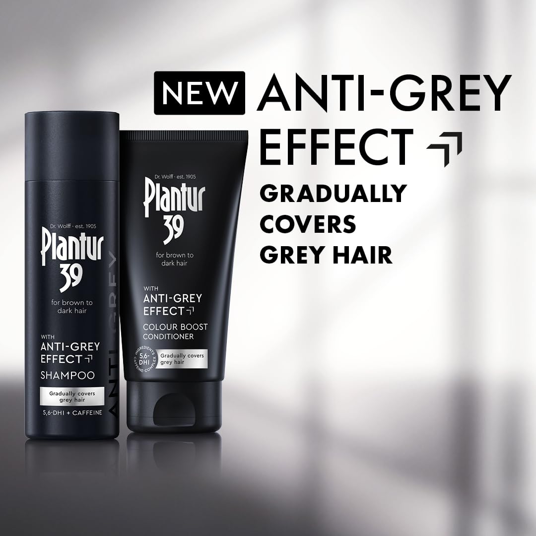Plantur 39 Anti-Grey effect 5.6-DHI & Caffeine Set, 175 ml (Pack of 2) - Image 2