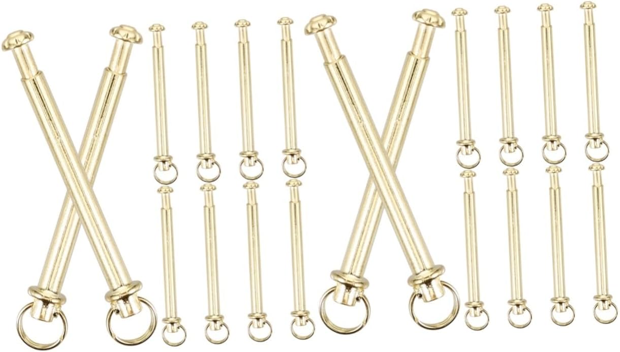 - Amosfun 20sets Folding Fan Construction Hardware Kit Compatible Folding Fan Repair Accessories Hinge Rivets and Screws for Easy Maintenance and Assembly Gold and Options