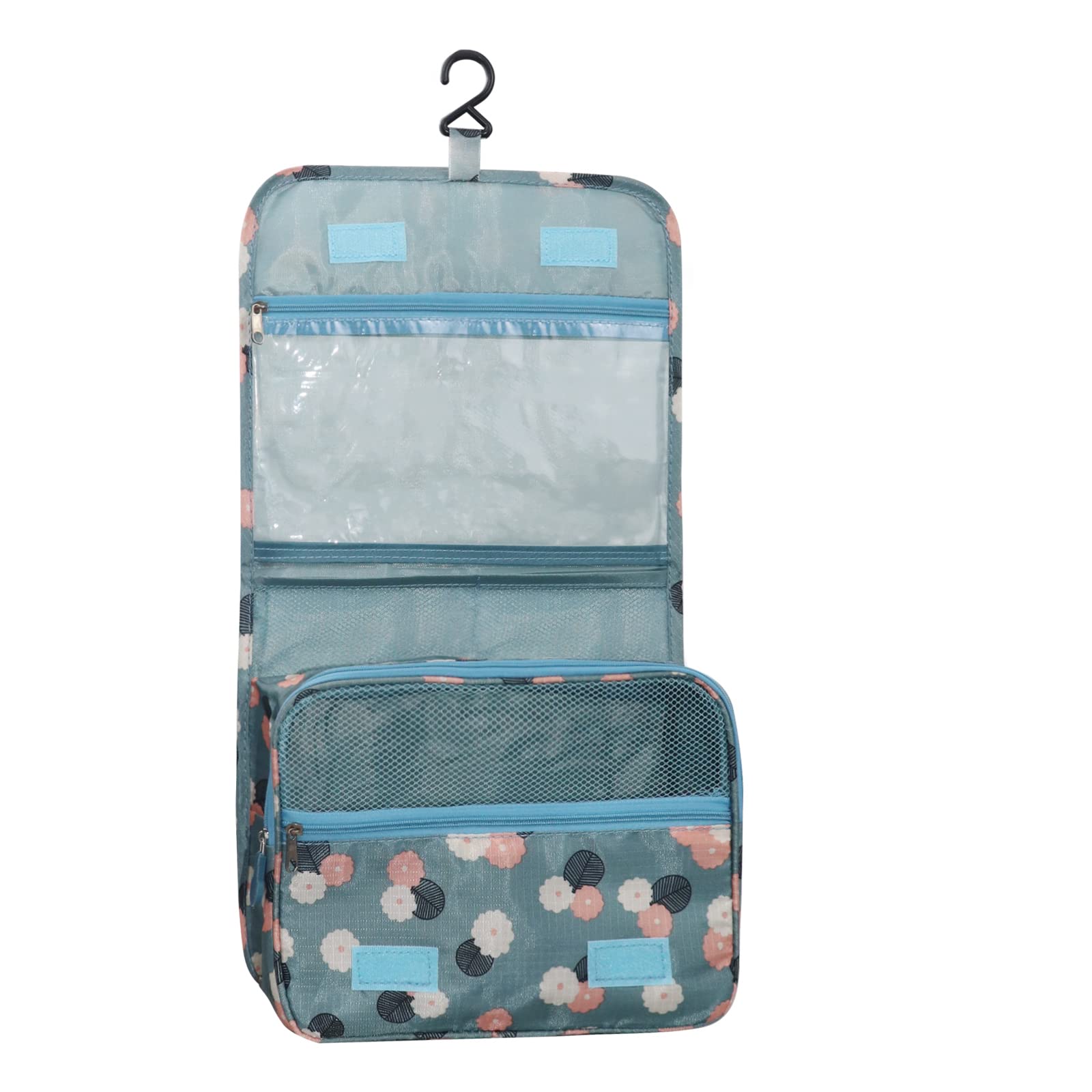 INF Kulturtasche Zum Aufhängen – Faltbarer Reise-Kulturbeutel Mit Haken & Griff