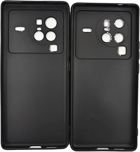 Miniatura 6 de Paquete de 2 películas de vidrio templado + cubiertas para Vivo X80 Pro [6.78 pulgadas], protector de pantalla de dureza 9H y funda de silicona