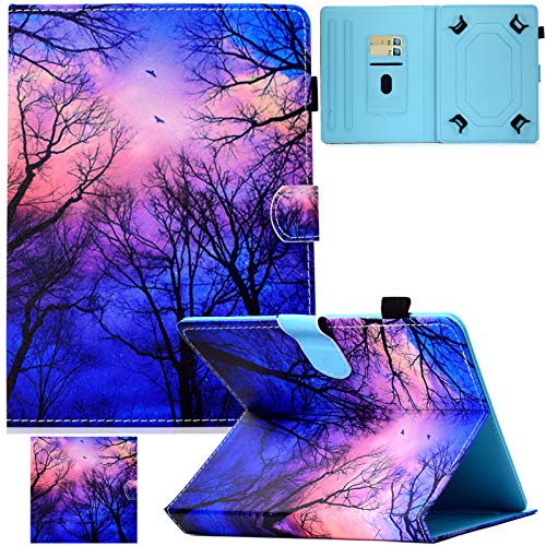 Artyond Universal Case for 7.5-8.5 Inch Tablet, Folio Stand Protective with Card Slots Case for iPad mini 7.9/8.3 inch, Kindle Fire HD 8/HD8 Plus/Galaxy Tab A/Tab E/Tab 4/Tab S2 8.0 (Twilight)