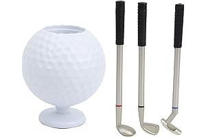 Estink Golfs Ball Model Pen Holder: Elevate Your Golf-Themed Space
