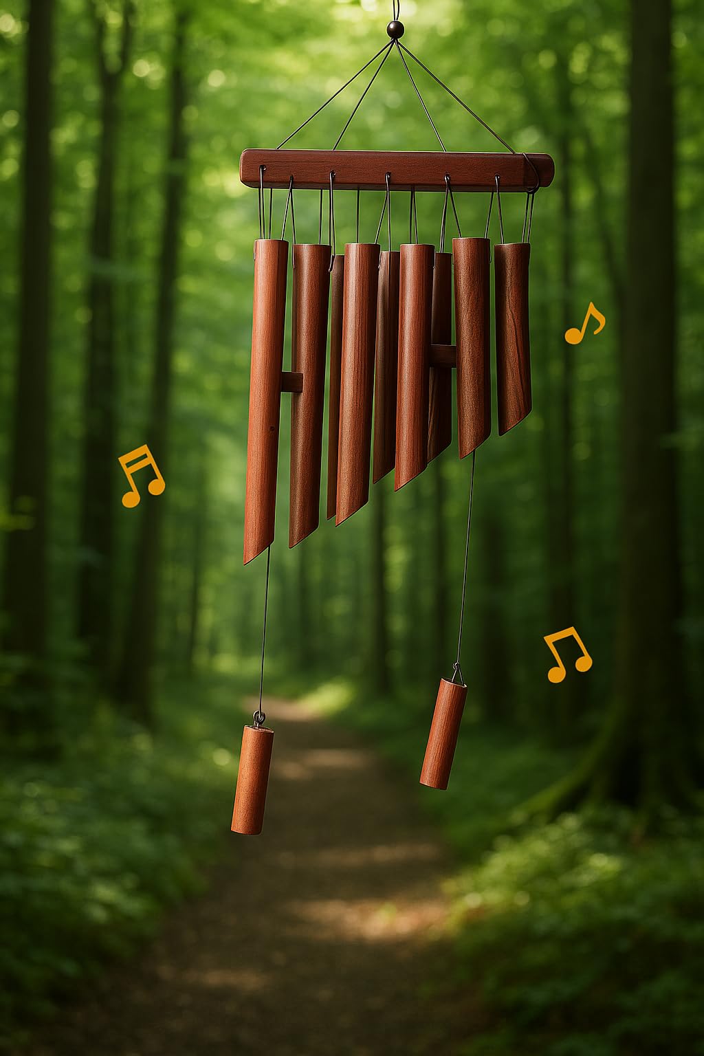 Paradigm Pictures Bamboo windchimes for Home || Garden Home hangings Decoration