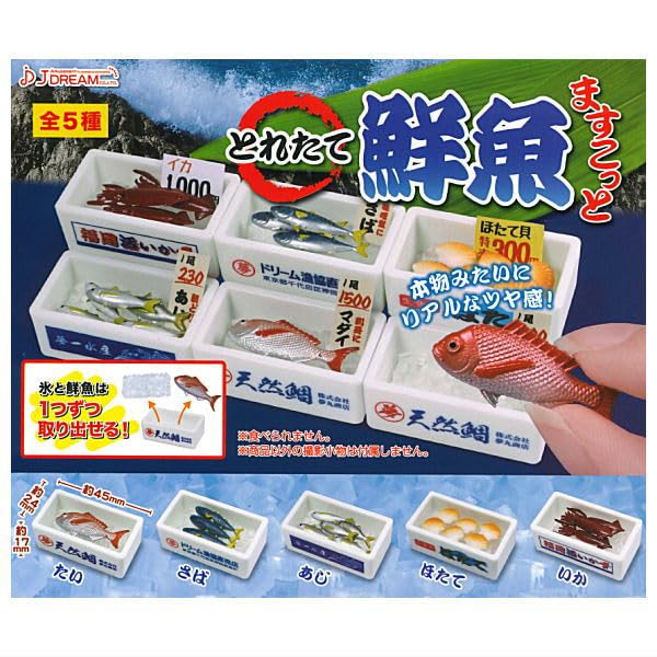 Amazon | とれたて鮮魚ますこっと [全5種セット(フルコンプ)]J.DREAM