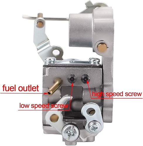 Miniatura 6 de Hipa C1M-W26C 545070601 Carburador 530057925 para Poulan Pro PP3416 PP3516 PP3816 PP4018 PP4218 PPB3416 SM4218AV Motosierra de gas