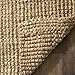 SAFAVIEH Natural Fiber Collection Area Rug - 8' x 10', Natural, Handmade Farmhouse Jute, Ideal for High Traffic Areas in Living Room, Bedroom (NF747A)