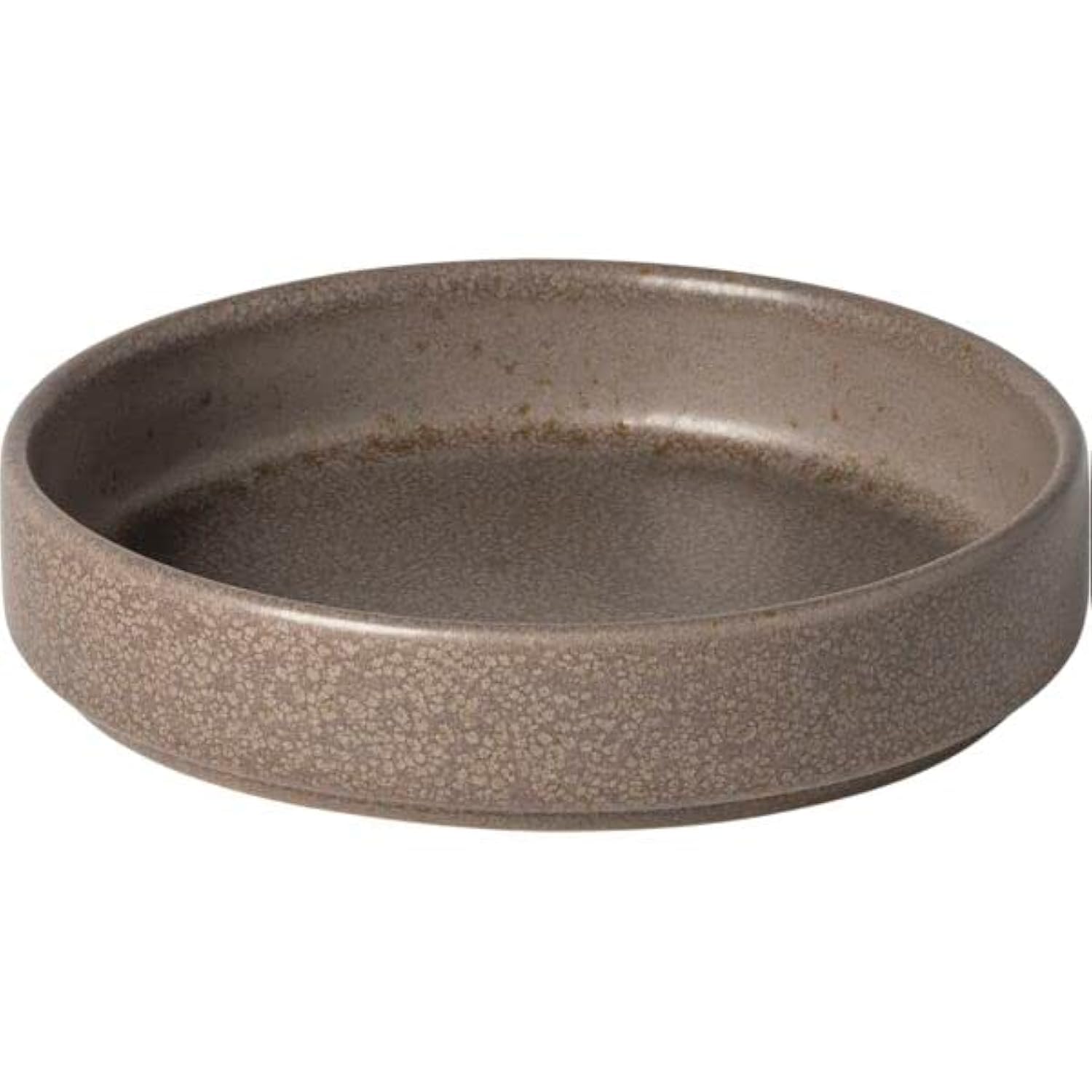 Grestel - Produtos Ceramicos, S.A.Costa Nova Redonda Deep Plate, Brown, Diameter 130 mm, Set of 6