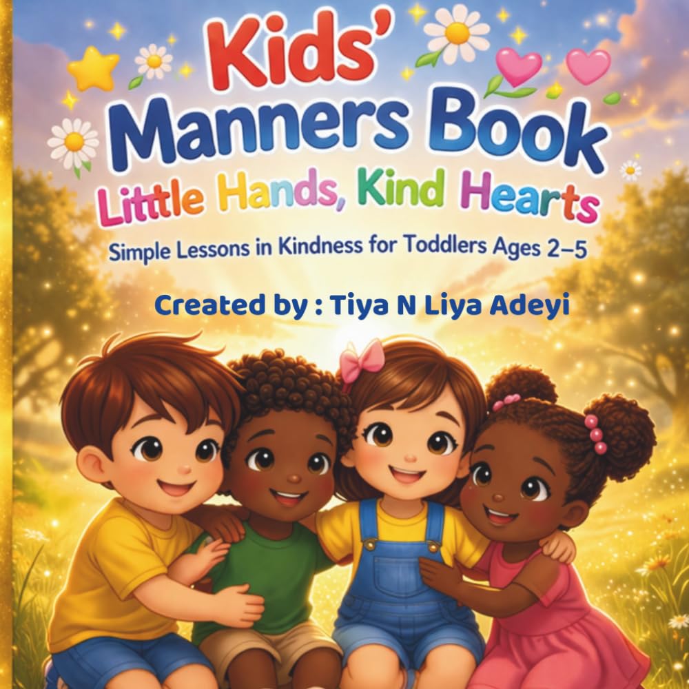 Kids’ Manners Book: Little Hands, Kind Hearts: Simple Lessons in Kindness for Toddlers Ages 2–5