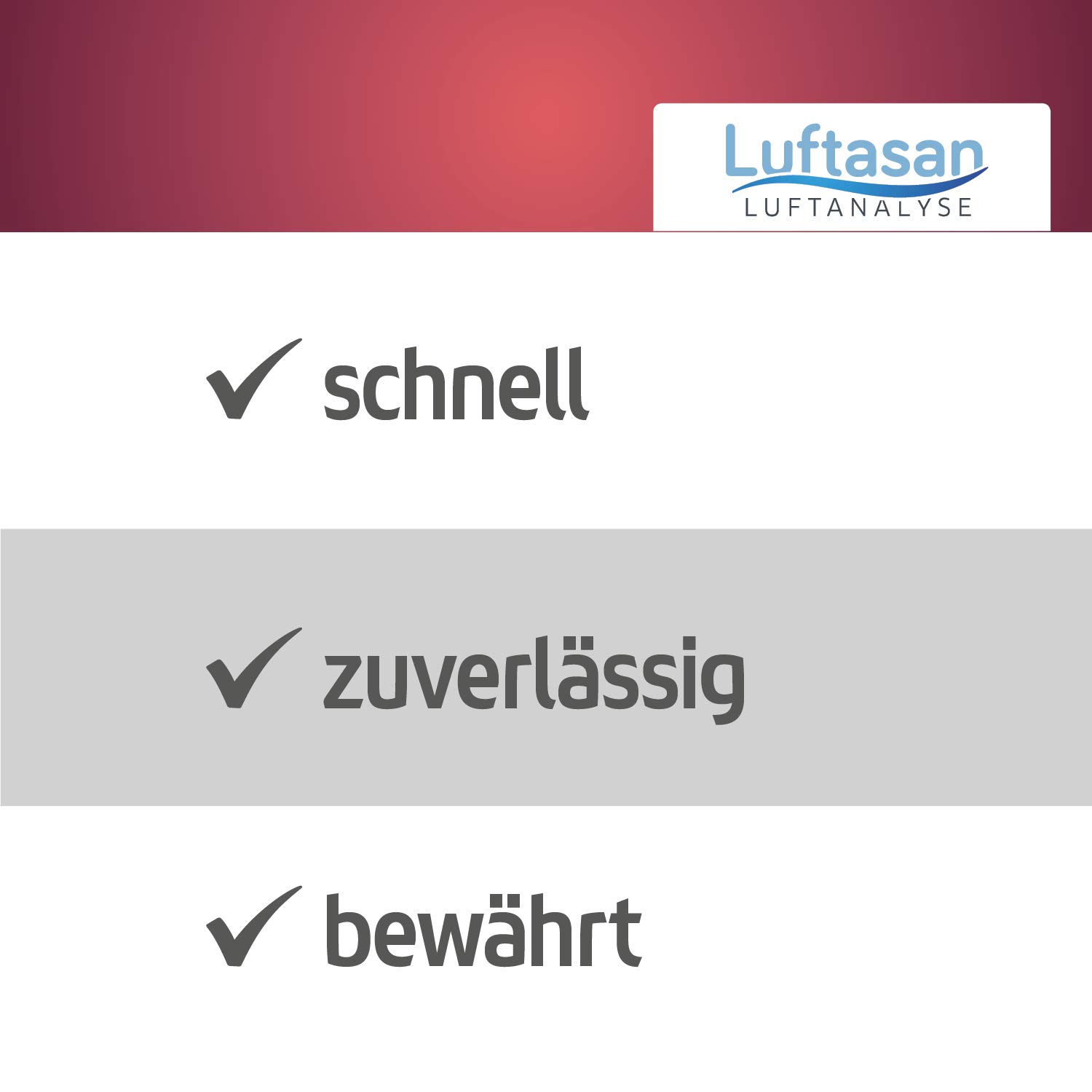 Schimmeltest für die Raumluft – Probenahme-Set für professionelle Analyse | Analyse im Fachlabor