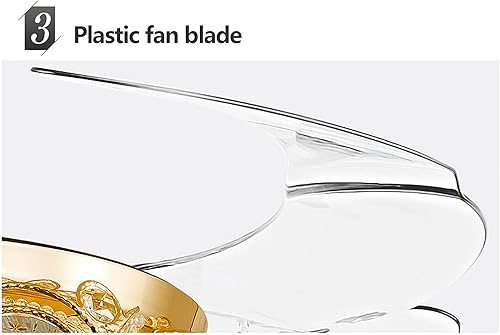 Miniatura 6 de TFCFL Lámpara colgante LED de techo con 42 cristales, moderna y elegante estilo de lujo para el hogar. Pantalla de cristal superior K9 regulable 3