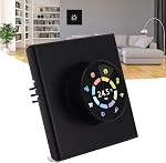 Omabeta Smart Thermostat Compact Easy Installation Control Protection haute température pour la maison 95-240V noir