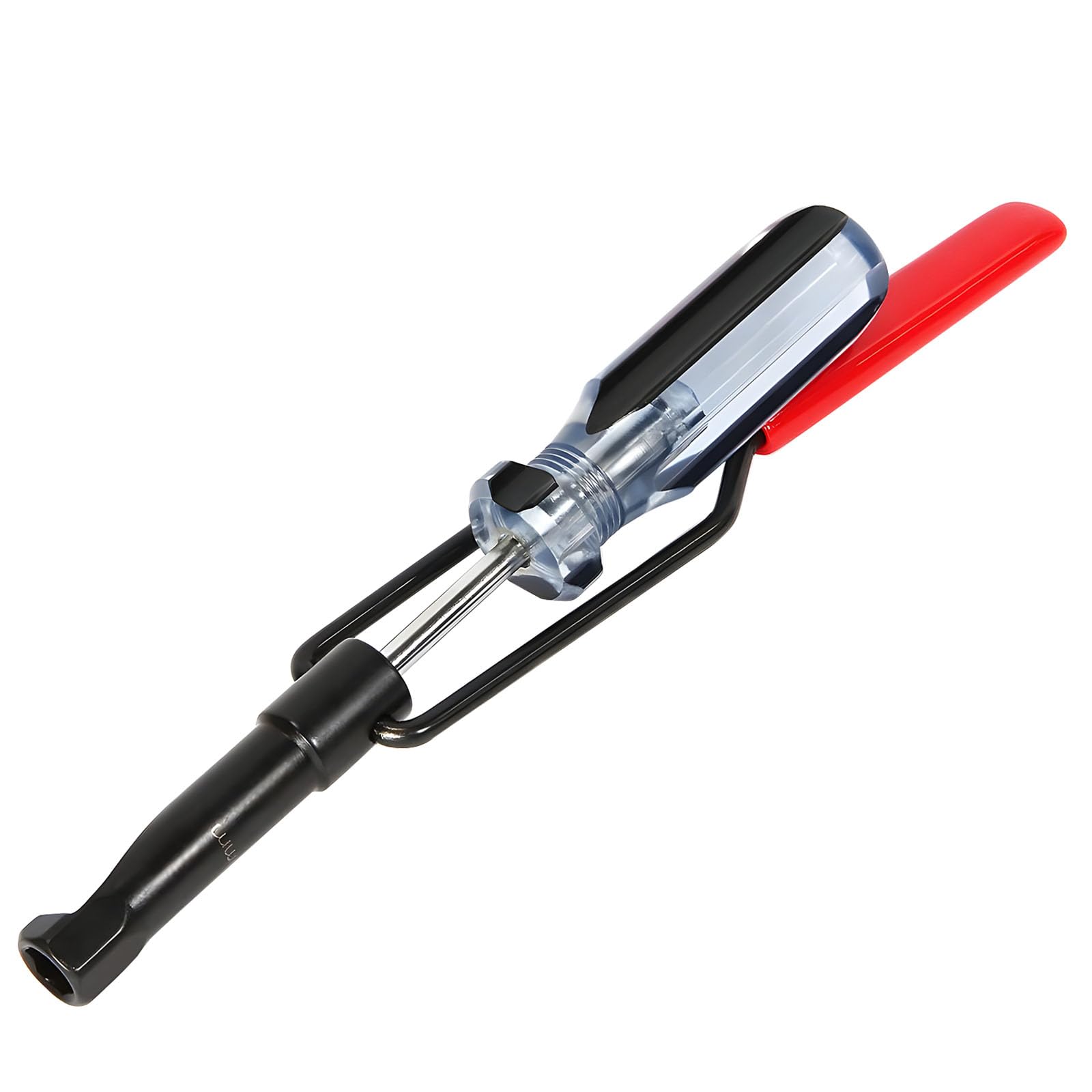 10mm Jam Nut Valve Adjustment Tool,Valve Lapping Guiding Removal Tool,Slotted Valve Adjusting Stud Compatible with Honda/VTEC/Nissan/Toyota/Mazda/Japanese Auto Vehicle Engines