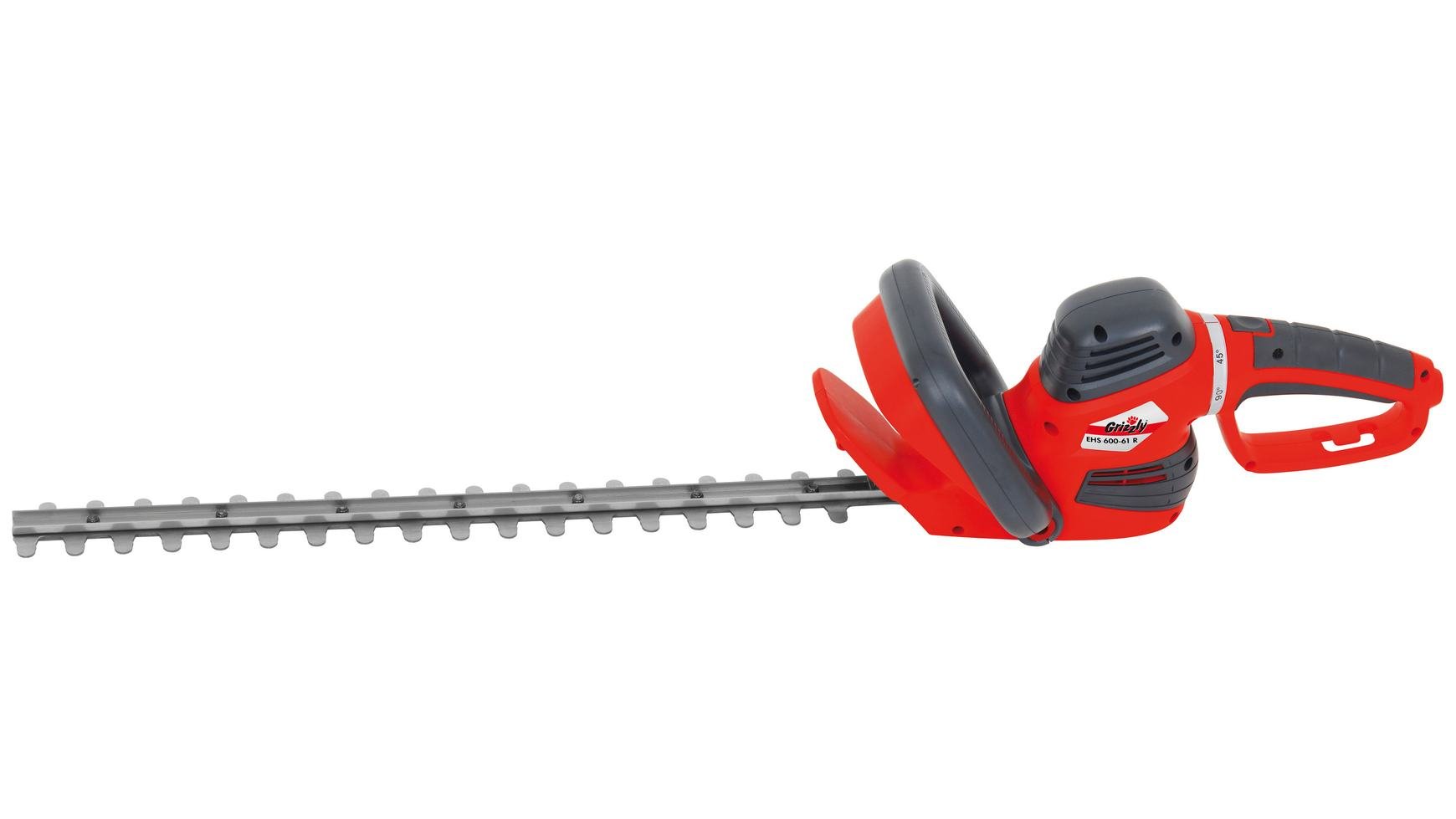 Grizzly EHS 600 61 R nożyce ogrodowe do żywopłotu, 600 W, do czysto przyciętych żywopłotów i krzewów