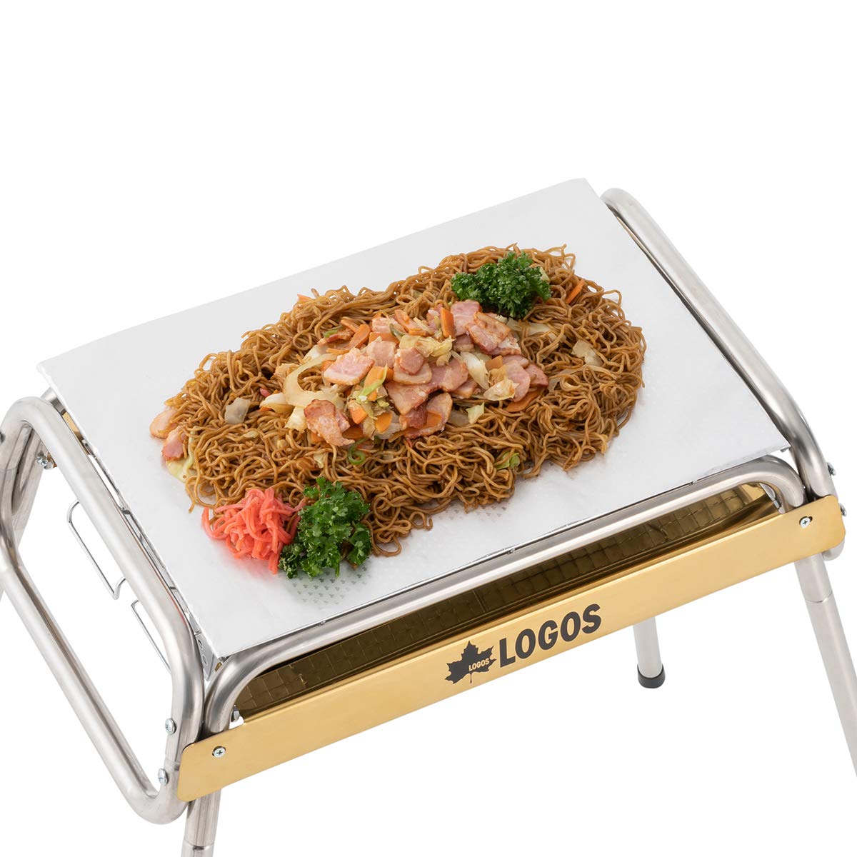 ロゴス LOGOS アウトドア LOGOS 焦げ付きにくい焼きそばシート  81314122 Amazon | ロゴス(LOGOS) 焦げ付きにくい焼きそばシート 81314122