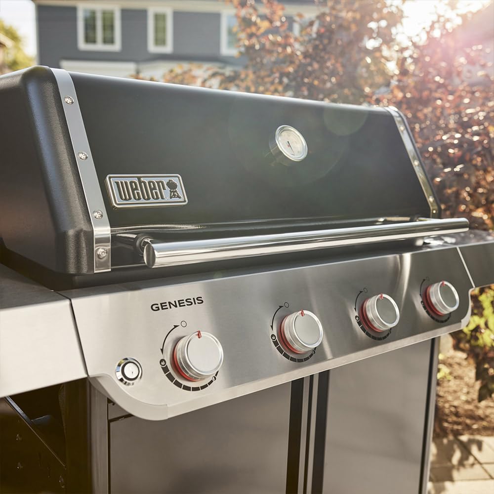 Weber Barbecue gaz Genesis E-415, 4 brûleurs PUREBLU, 14000 W