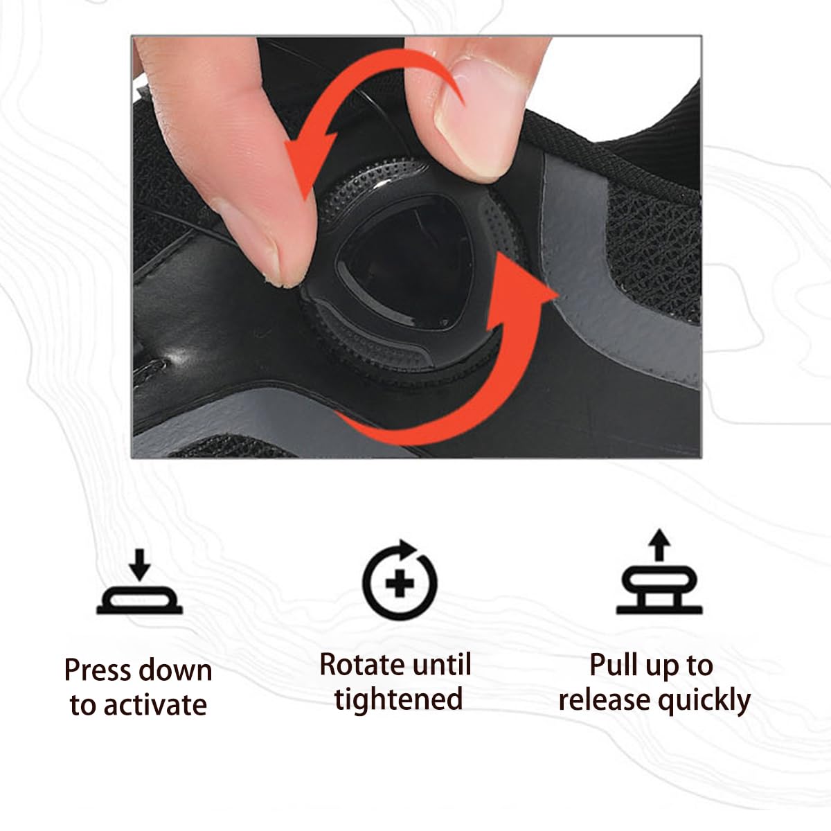 Scarpe da Mountain Bike Uomo, Compatibili con SPD, Scarpe da Ciclismo MTB Traspiranti e Resistenti Traspiranti, per MTB Trail e Escursionismo