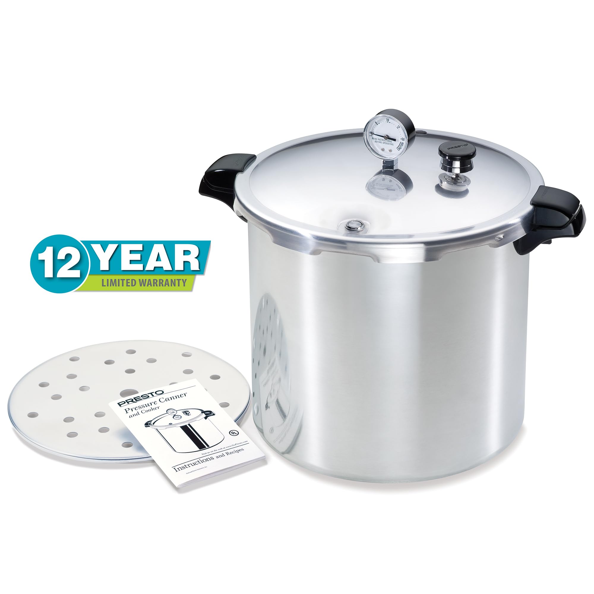 Presto 01784 23-Quart Induction Compatible Pressure Canner product thumbnail 5