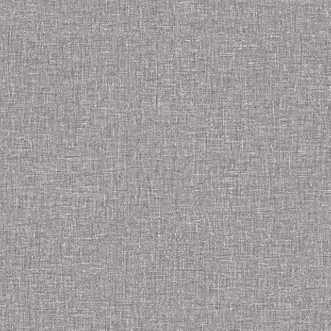 Arthouse Mid Grey Textured Linen Wallpaper Cover