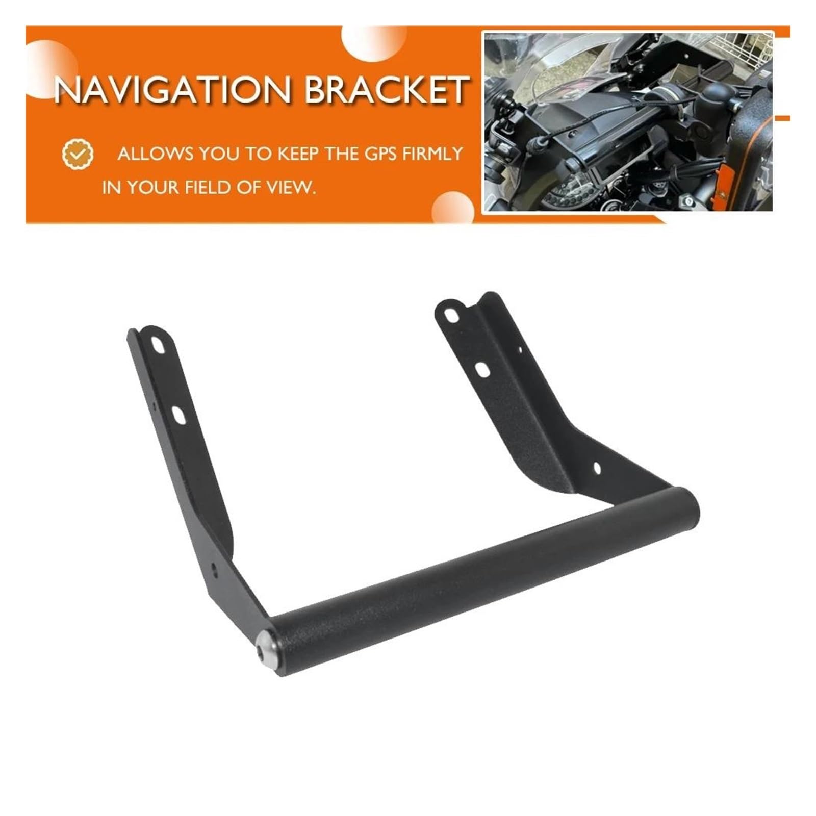 Soporte GPS Soporte Navegación GPS Motocicleta Para 1000 Para 1000 2019-2024 Soporte Para Teléfono Móvil Kits Montaje Soporte Placa Navegación