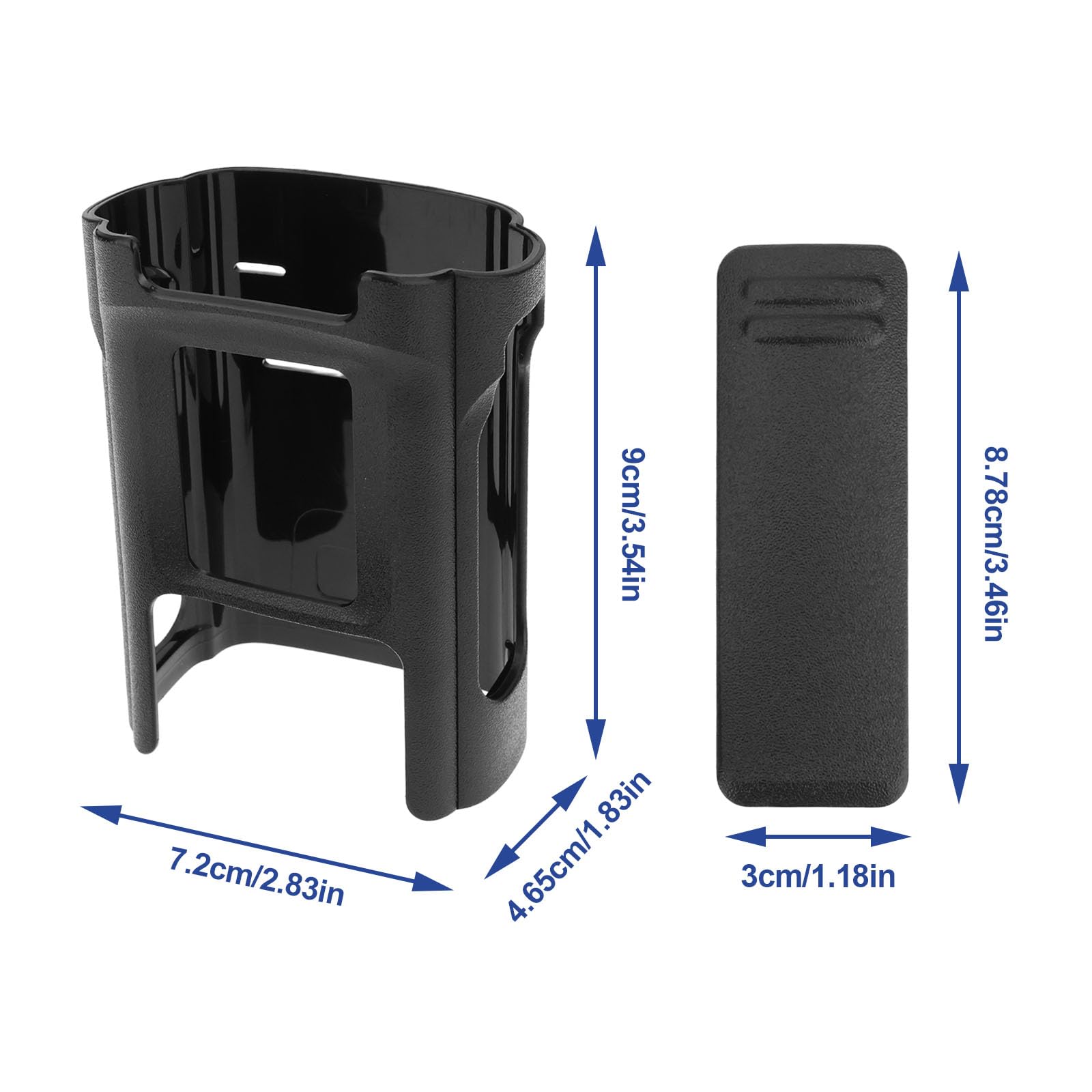 Clip da cintura per walkie-talkie Baofeng UV-32 DM-32 custodia fondina