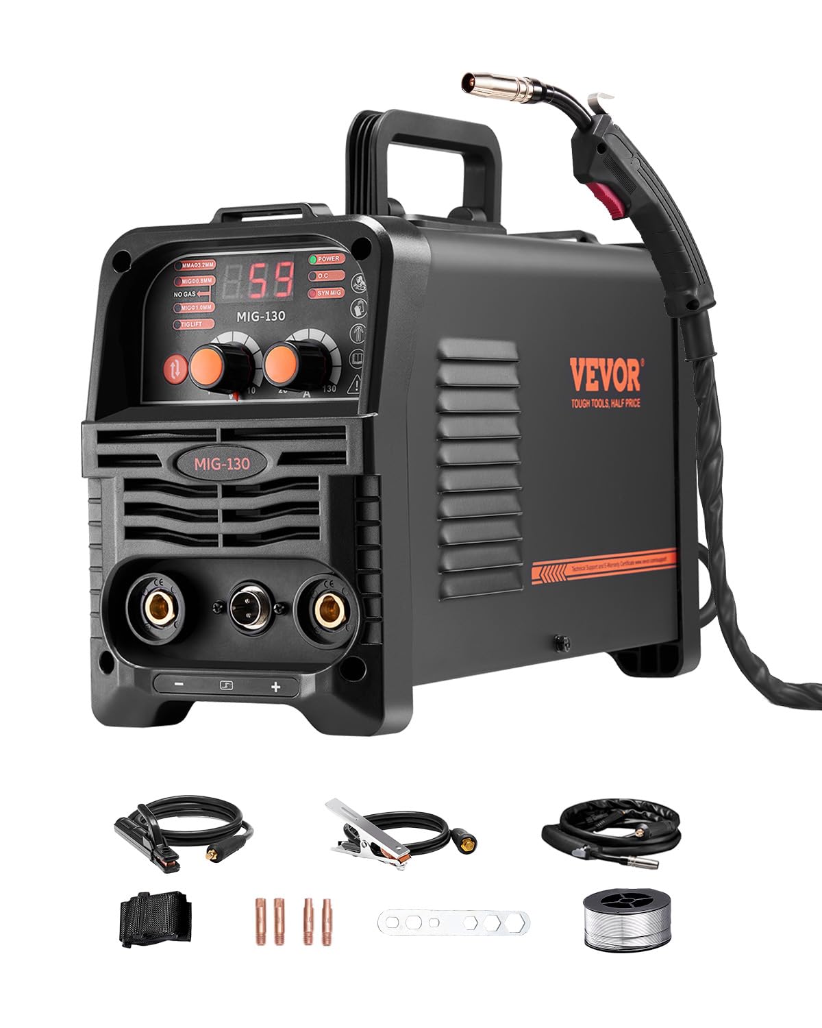 VEVOR MIG Welder 130A 3-in-1