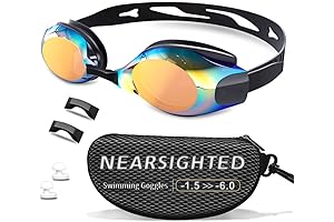 Polarized Anti-Fog Unisex Prescription Swimming Goggles
