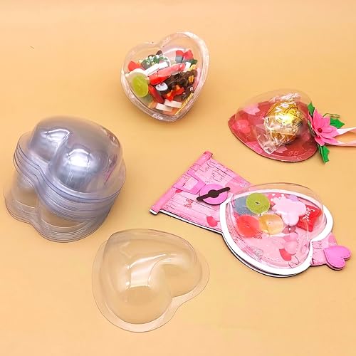 alinacutle 20PC Sweet Heart Clamshell Blister Packing