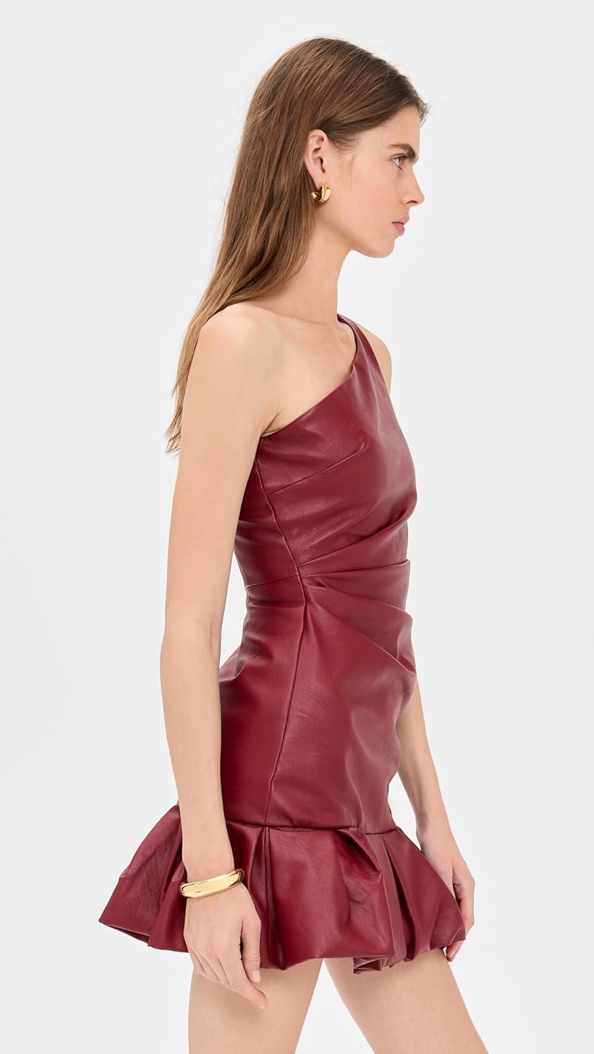 Azulu Women's Sydney Faux Leather Dress - Image 4