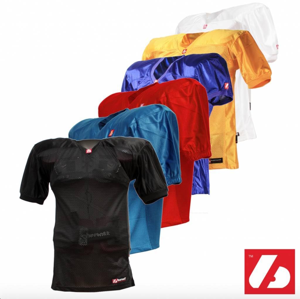 barnett FJ-2 maillot de football américain us match bleu royal L