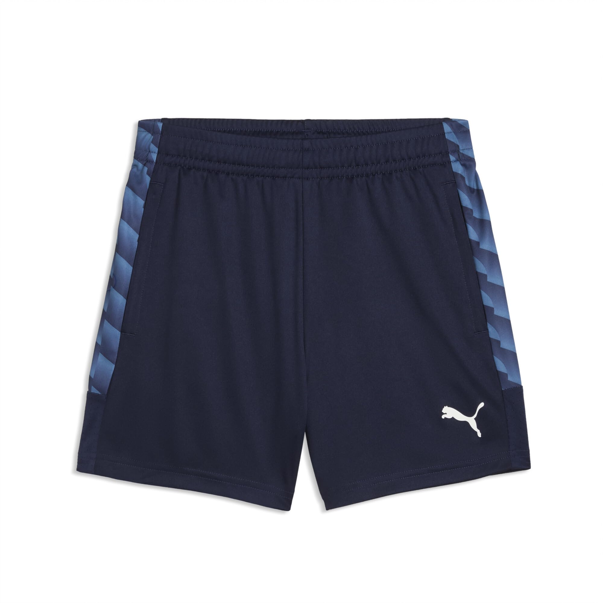 PUMA Teamliga26 Training Shorts Jr, Navy White-Blue Horizon