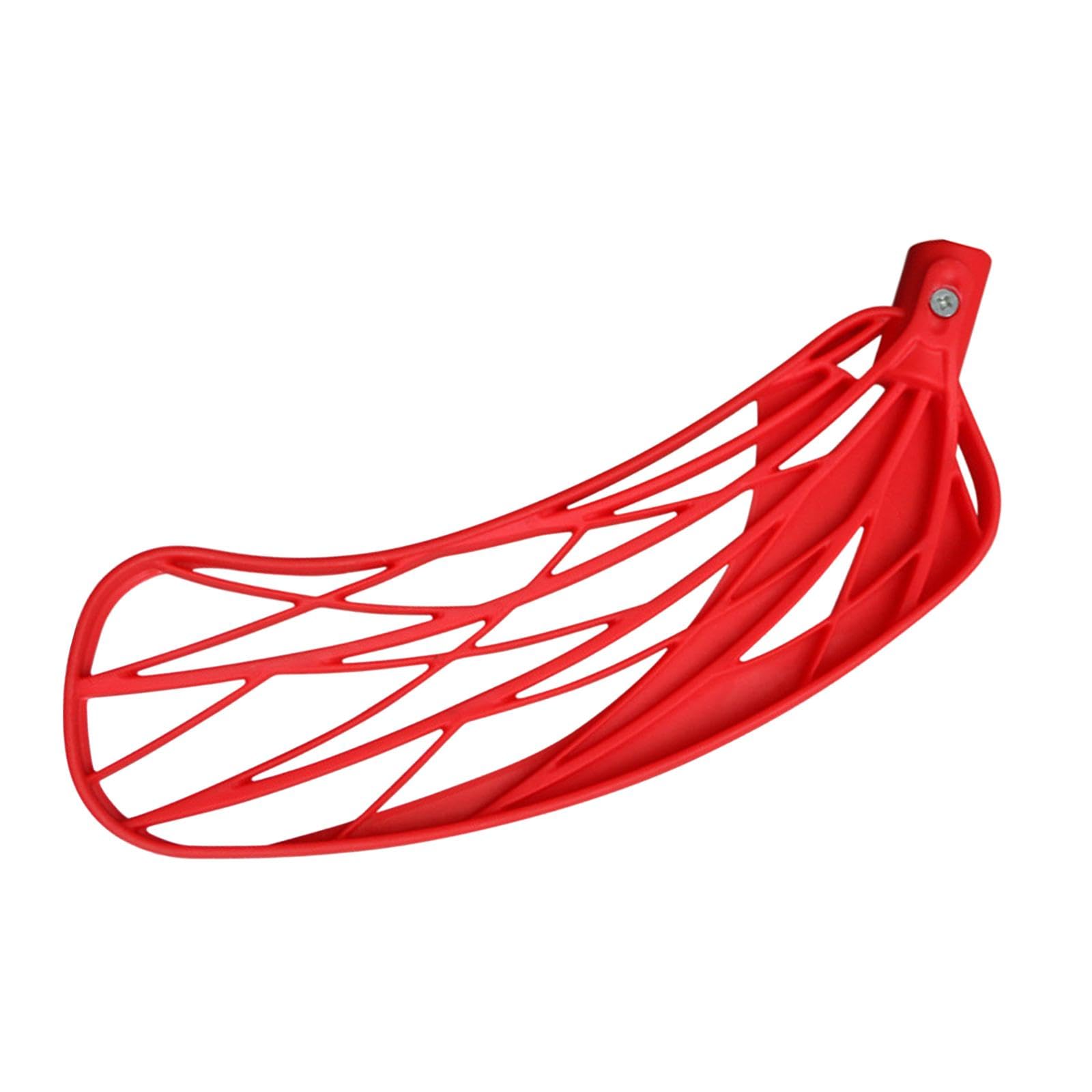 Floorball Sticks Blade Versatile Attrezzatura Hockey su ghiaccio Floorball Bastone da hockey Rosso Mano Destra 20 x 22,3 cm