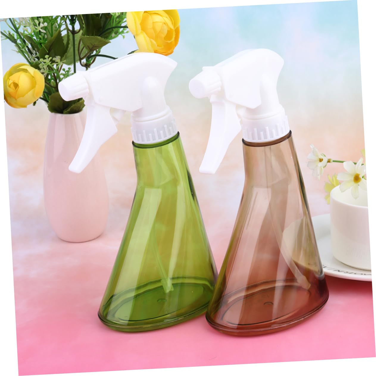 Sosoport 2 Ensembles Pulvérisateur Arrosoir Vaporisateurs Rechargeables Vaporisateurs À Brumisation Fine Arrosage Nettoyage Usine Jardin De Plantes Enfants Buse Nettoyeur Vert 2 Pièces * 2