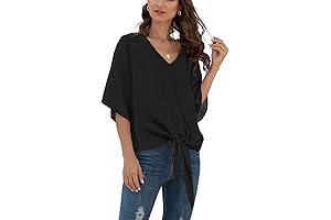 Elegant Tie Sleeve Blouse