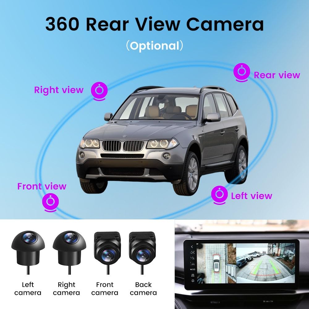 Coche CarPlay Android Auto Navegación Estéreo Pantalla Táctil GPS para BMW X3 E83 2006-2011 CCC/OEM NO Screen 10.25" Radio Display IPS Headunit Tablet Reproductor Multimedia