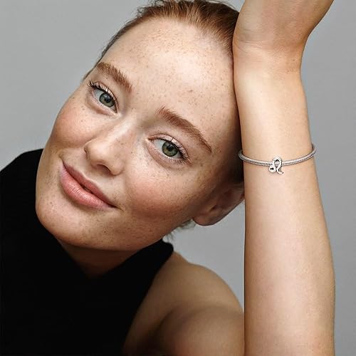 Miniatura 3 de PANDORA Joyería brillante Leo Zodiac Cubic Zirconia Charm en plata de ley, Metal, Circonita Cúbica
