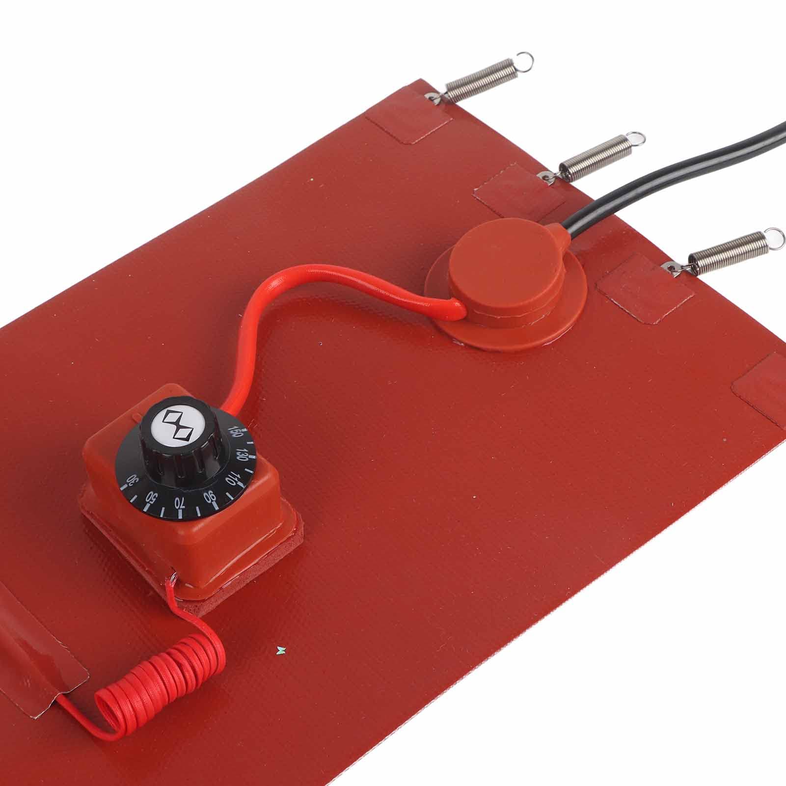 Ceinture Chauffante pour F t de 60 L Coussin en Silicone 250 x 1140 mm avec Ressort lastique Thermostat R glable 30 150 Pour R servoirs et Tuyaux Prise UE 220 V