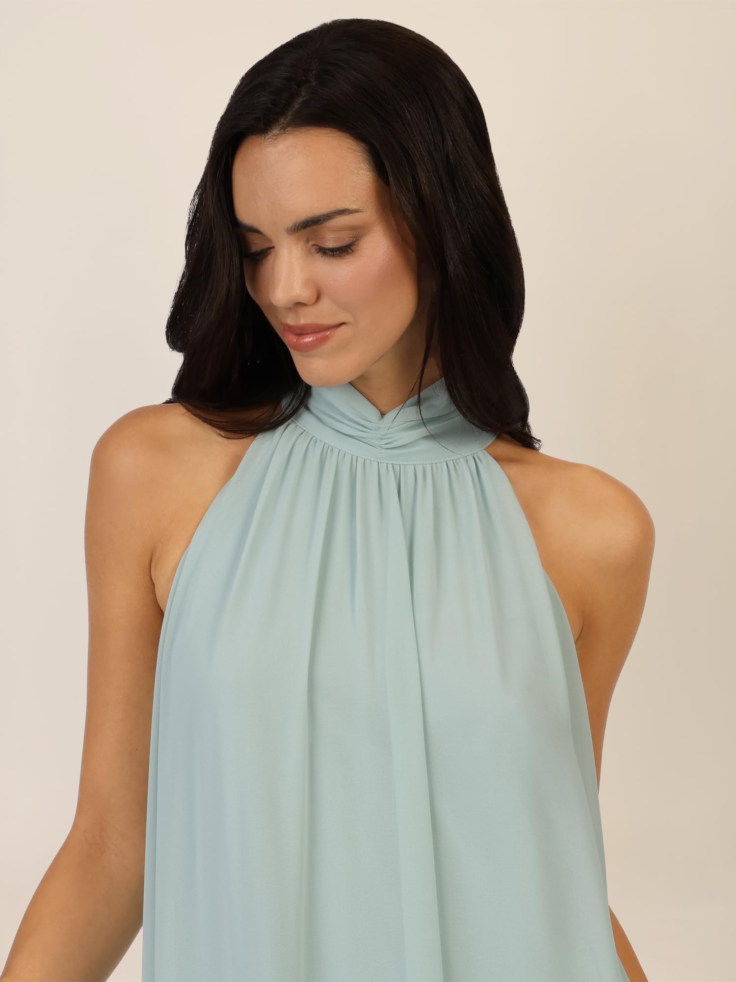 APART Chiffonkleid mit Volantsaum,