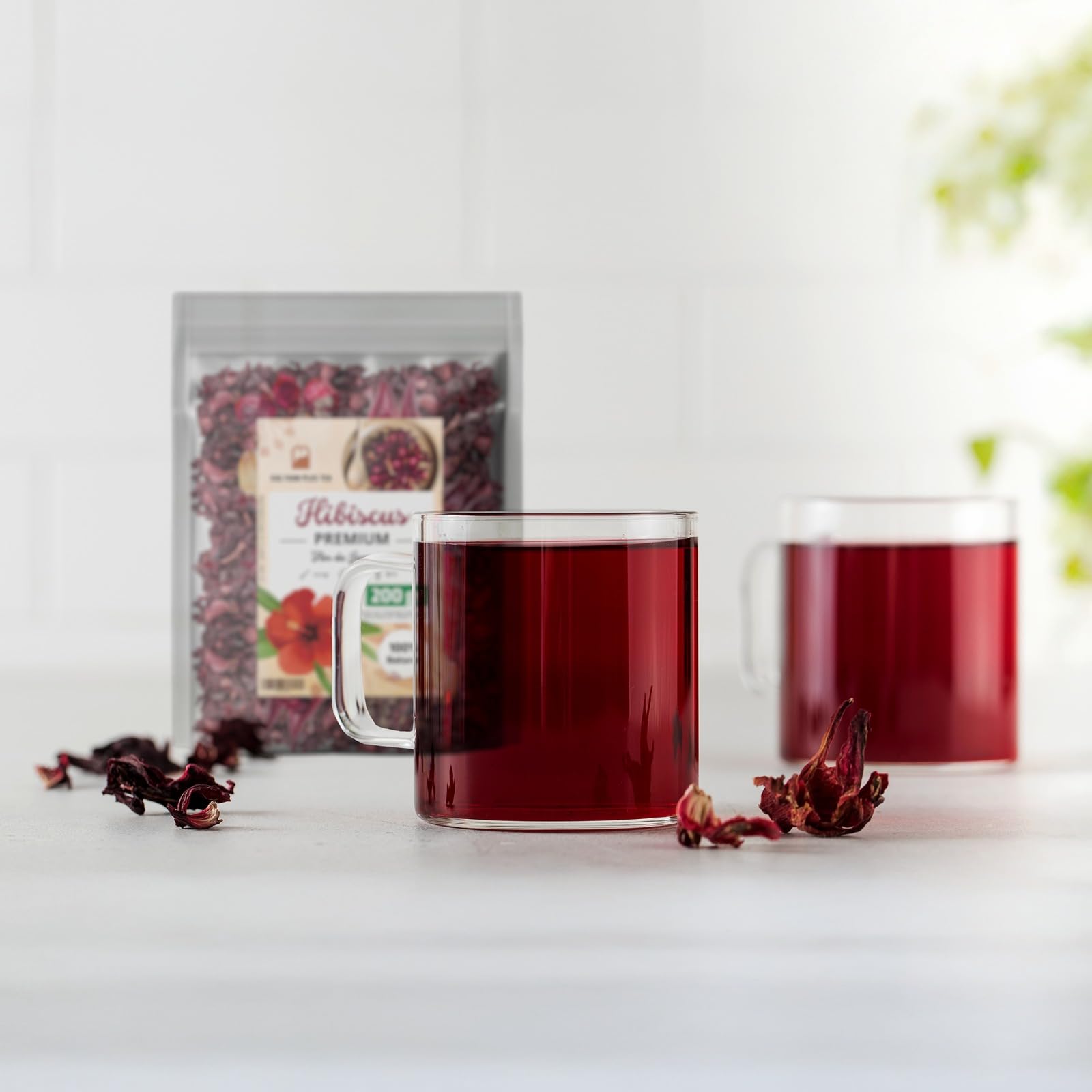 Flor de Jamaica 1KG Hibiscus Tea - Hibisco Infusiones Detox