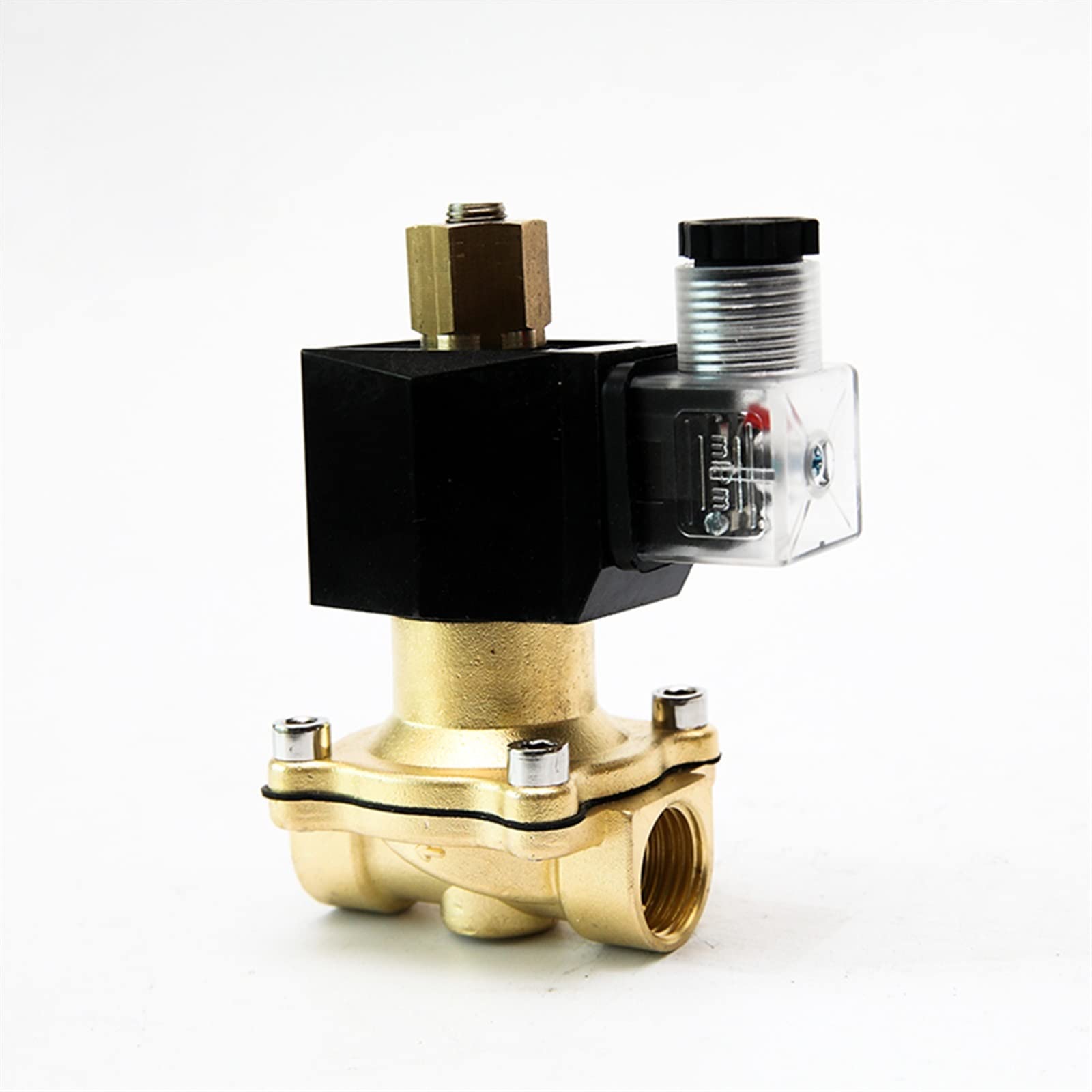 QEFHSVVZE 1/4" 1/2" 3/4" 1" 2" Normally Open Brass Electric Water Valve 220VAC 24VDC 12VDC 24VAC 110VAC Normally Open Solenoid Valve(380vac,1 Inch)