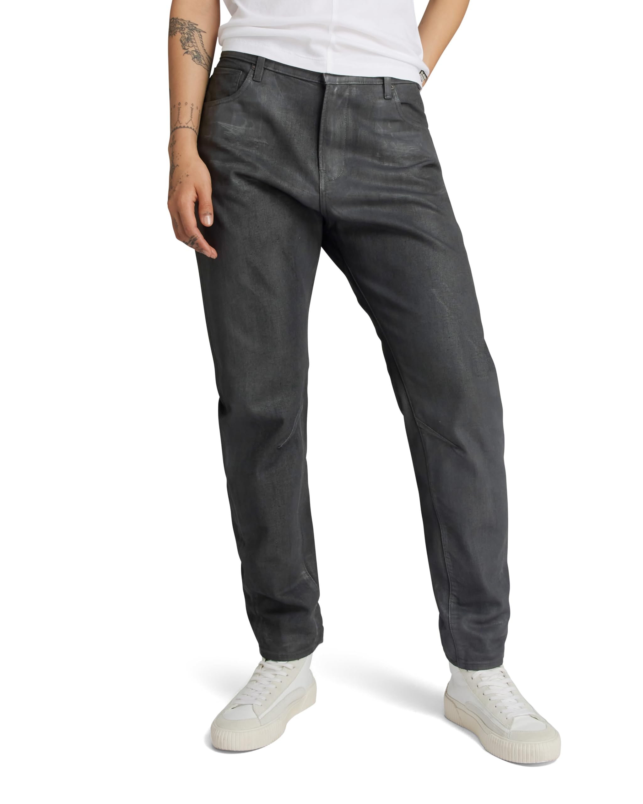G-Star Women's Arc 3D Boyfriend Jeans, Grey (magma cobler D19821-D304-D360), 31W / 32L