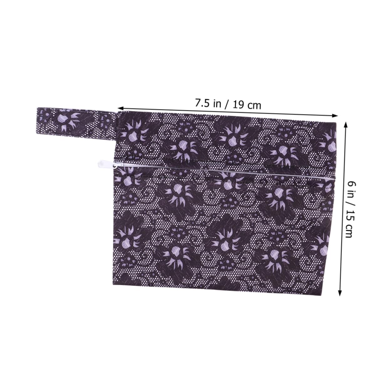 Toalla Menstrual de Tela Lavable 4 Piezas de Fibra | Bolsa de Almacenamiento, Reutilizable y Suave, Formato Cómodo para Uso Diario