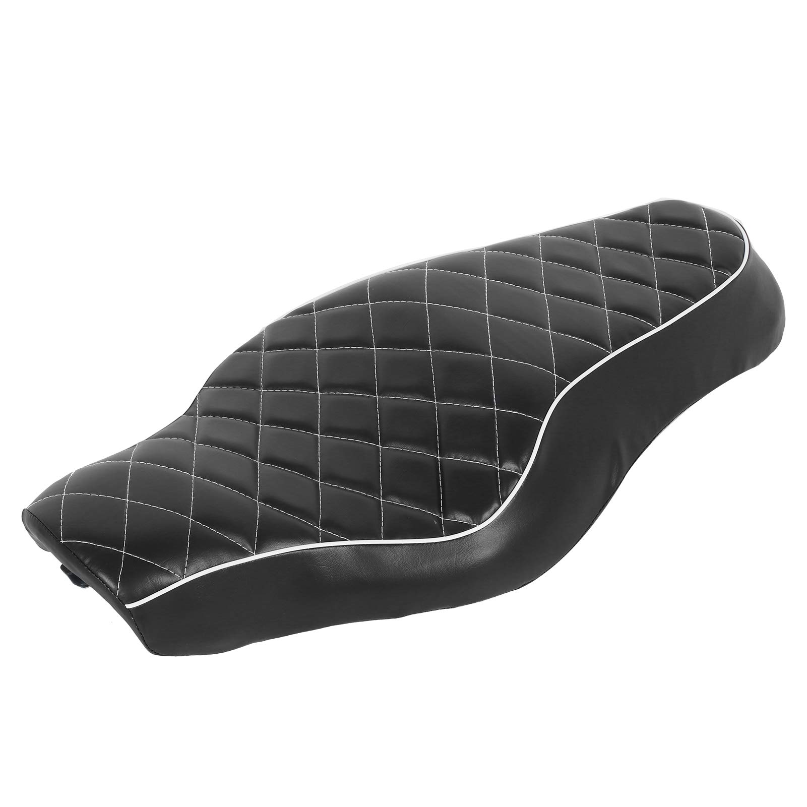 Dioche Siodło Two Up Kierowca Motocykla Pasażer Two-Up Ergonomiczne Dopasowanie do Forty Eight Iron Nightster/XR1200X