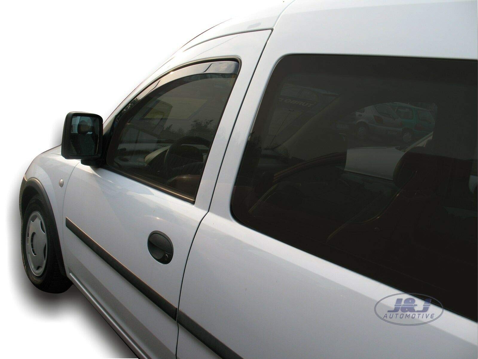 J&J AUTOMOTIVE Windabweiser Für Comander 2005-2010 - Heko Regenschutz Set 2-tlg Getönt