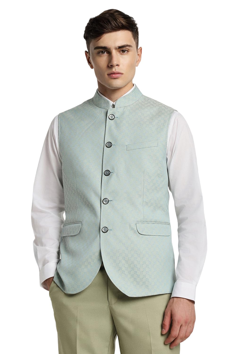 peter england Mens Nehru Jacket-picture-37