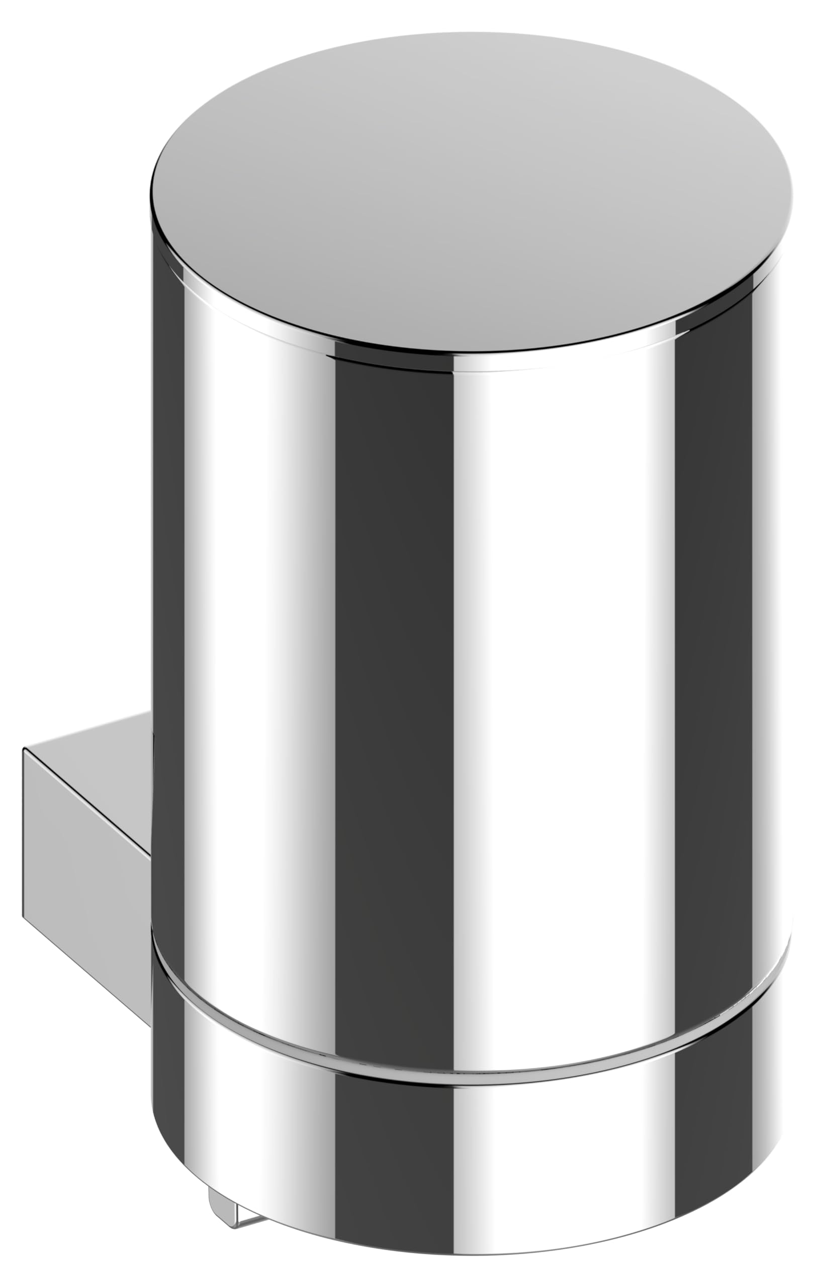 Keuco Distributeur de lotion PLAN en acier inoxydable